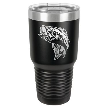 Bass Fishing 30oz Ringneck Tumbler